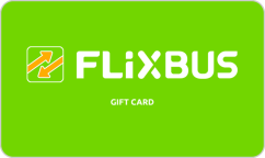 Flixbus.cz dárková karta (cashback 2,5 %)