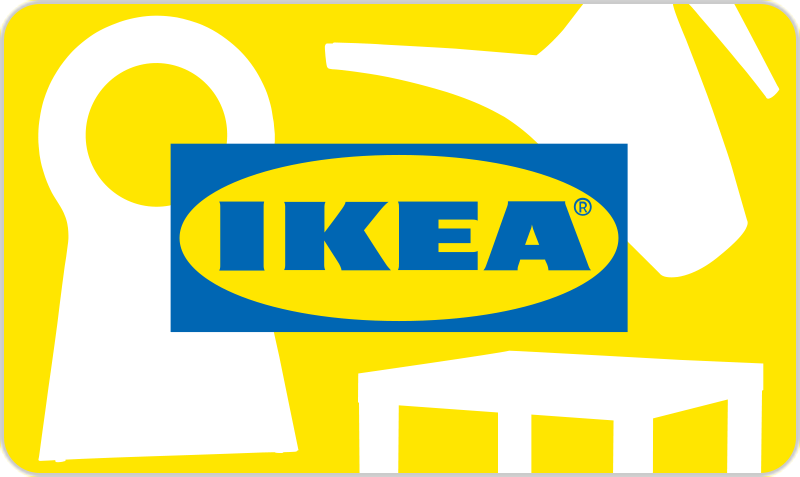 Ikea - dárková karta (cashback 2 %) - Hodnota: 2 500 Kč