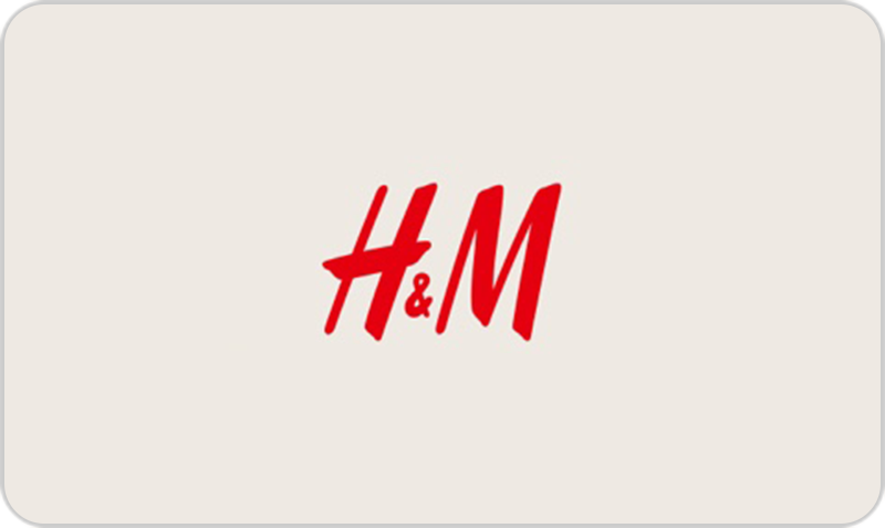 H&M dárková karta - Hodnota: 500 Kč