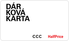 CCC x HalfPrice dárková karta (cashback 3 %)